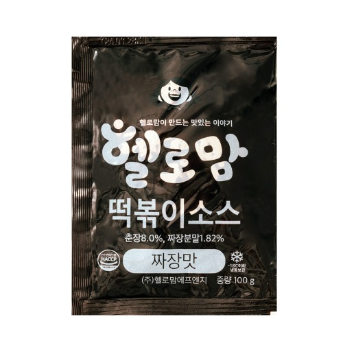 짜장맛 소스 1봉(100g)