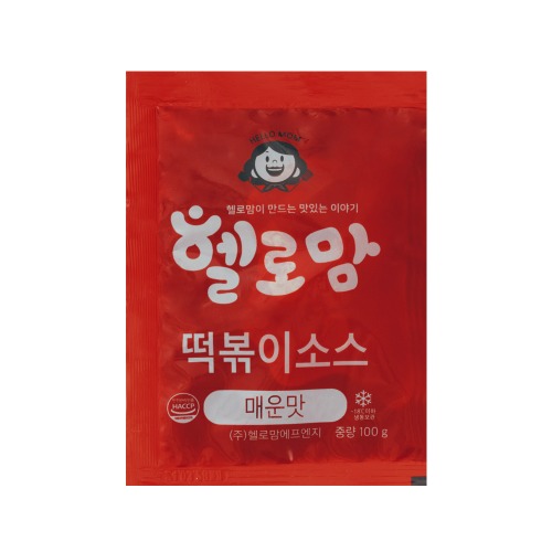 매운맛 소스 1봉(100g)